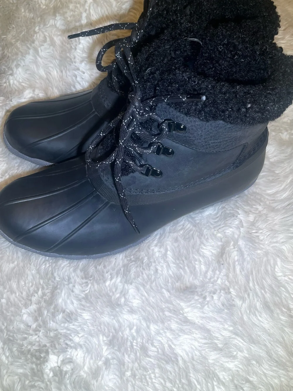 Sperry Saltwater alpine duck women’s boots size 10